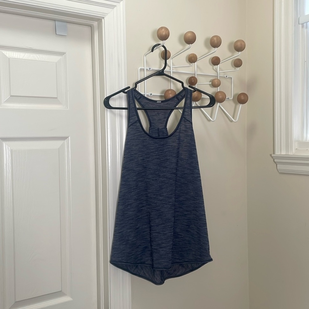 Lululemon - Yoga Athletic Tank Top - Navy - Small